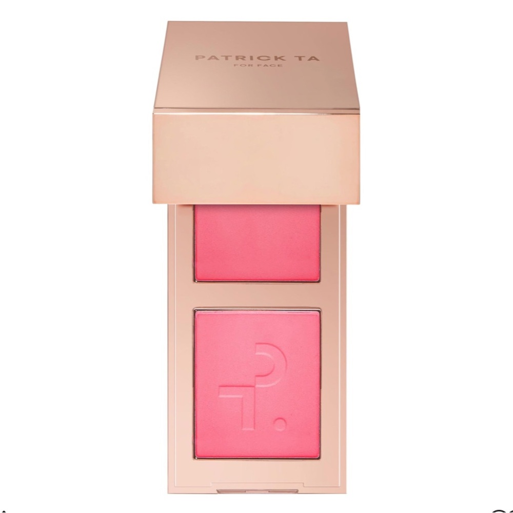 Patrick Ta Crème and powder blush duo mini NIB